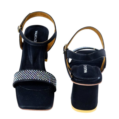 Women Formal Block Heel - 75035S - Block Heel - Walkeaze